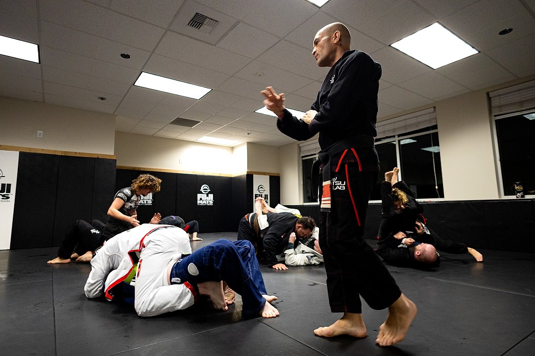 Adult Jiu Jitsu class at OJJLab