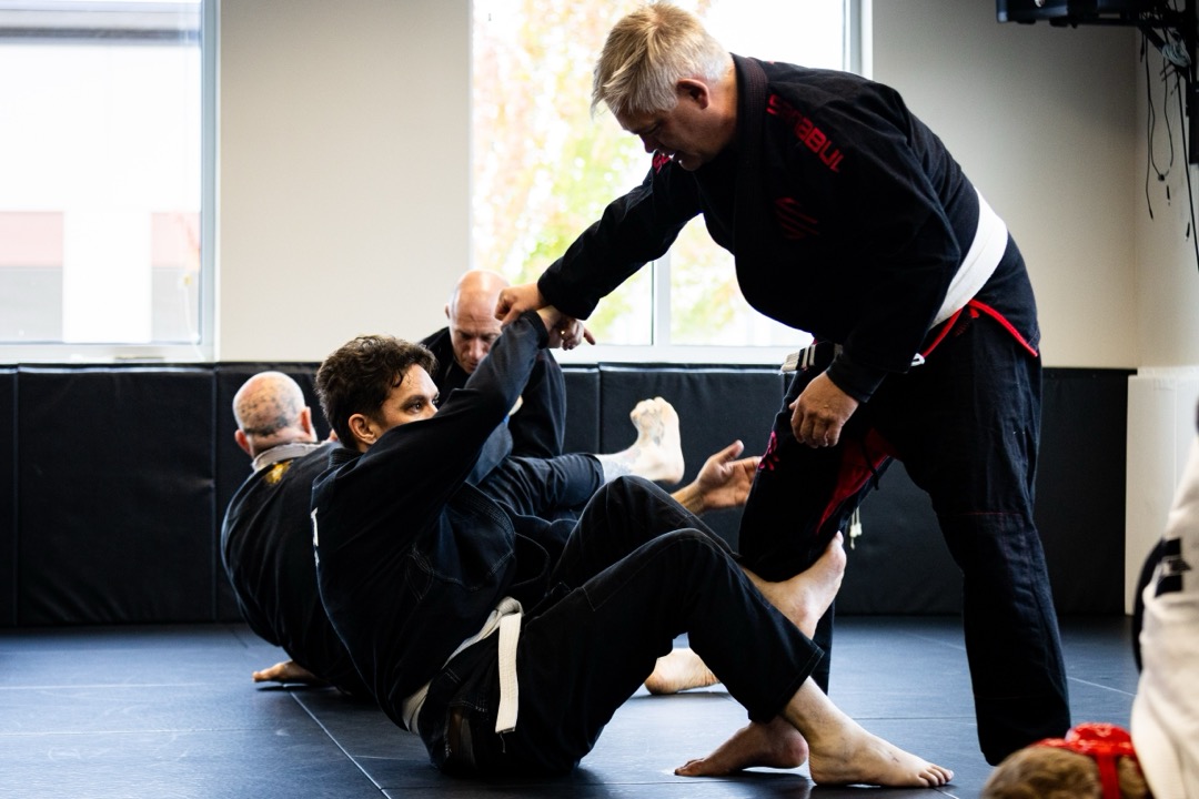 Adult Jiu Jitsu 101 beginner class at OJJLab